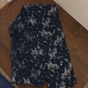 Asymmetrical Blue  leggings